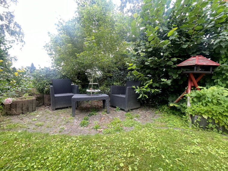 Garten im Sommer