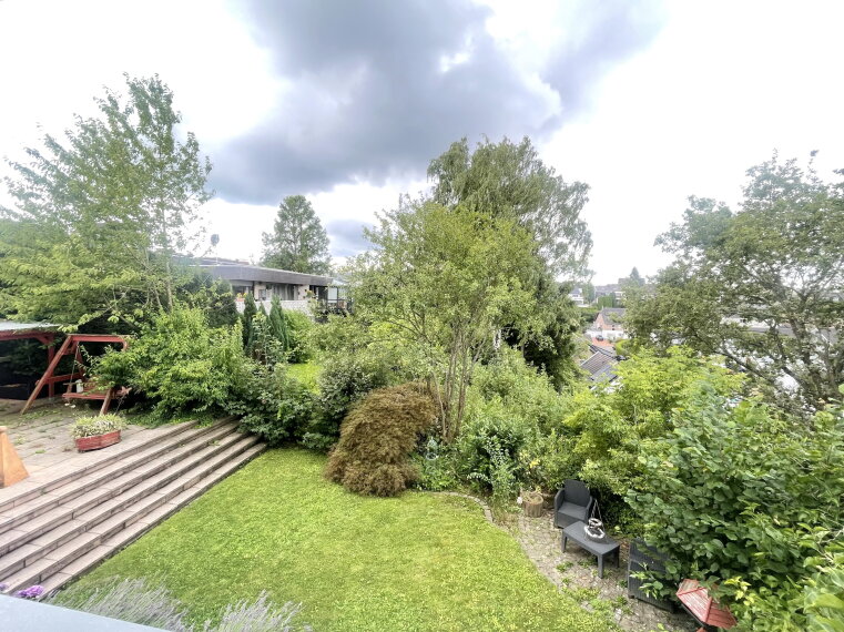 Balkonblick im Sommer