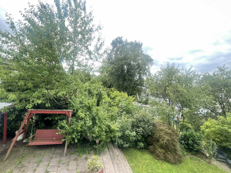 Garten im Sommer