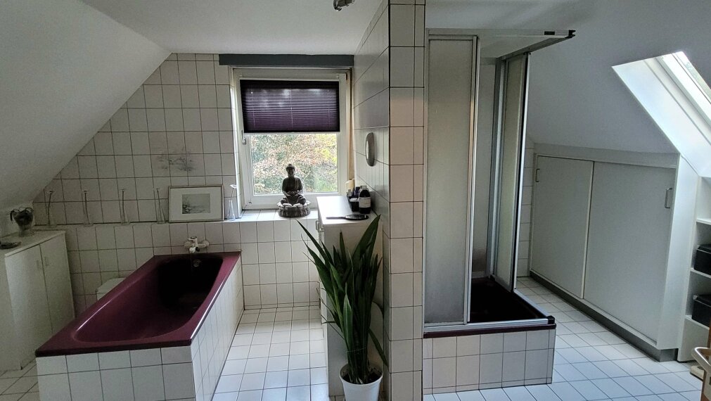 Badezimmer Spitzboden